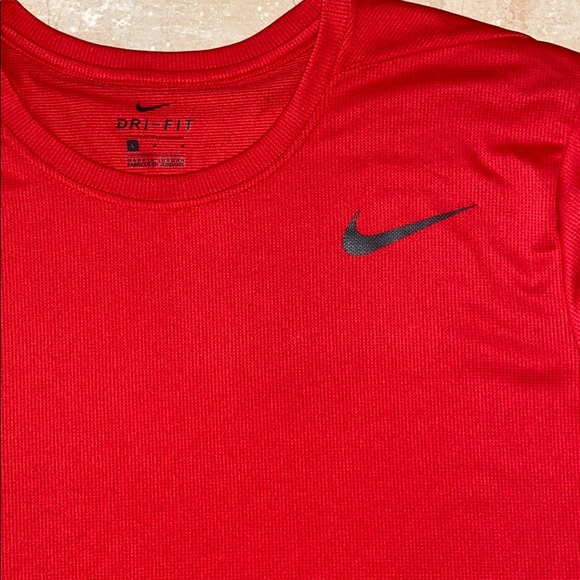 NWT Nike Dri Fit red shirt - Picture 2 of 3